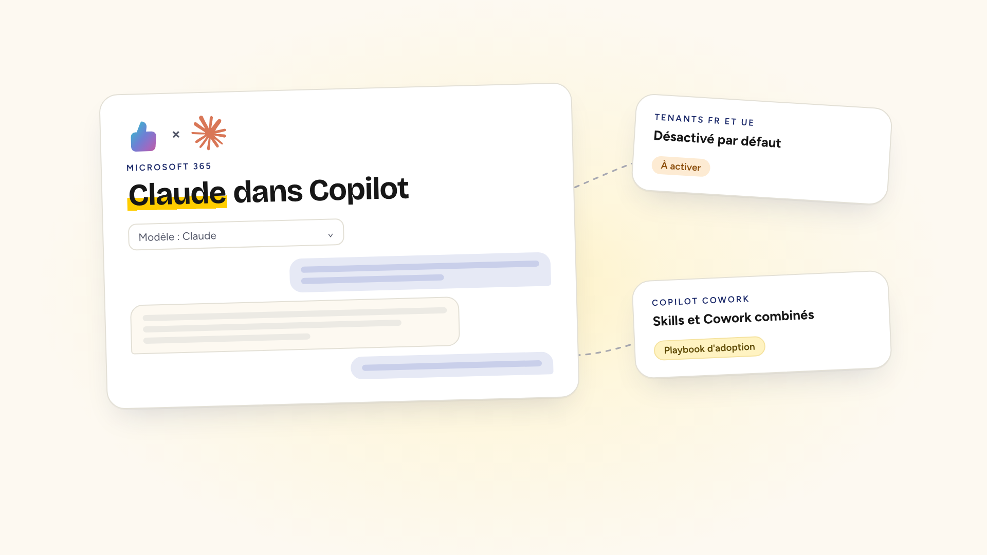 Claude dans Copilot et le partenariat Anthropic Microsoft 365 entreprise